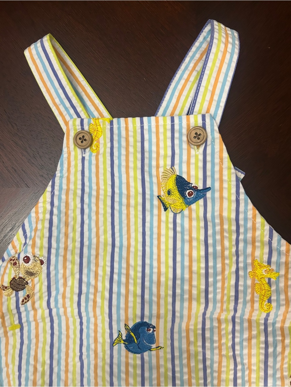 NWT Pixar BoxLunch Finding Nemo Baby Bubble Romper 9M Embroidered Disney - Picture 5 of 7